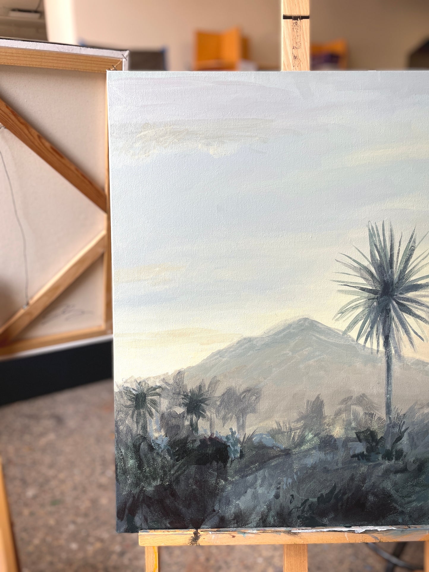landscape art abstract painting