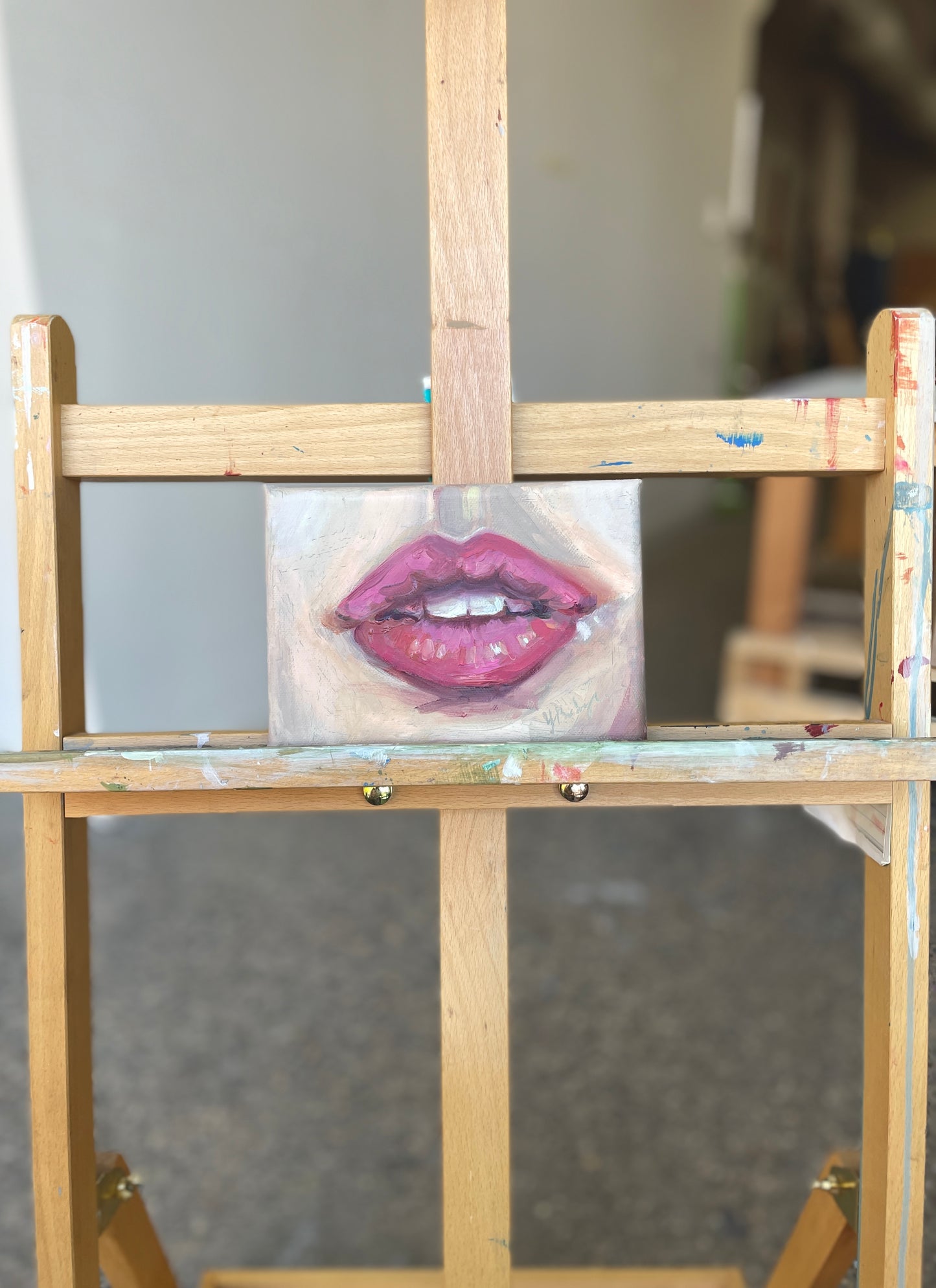 mini canvas painting