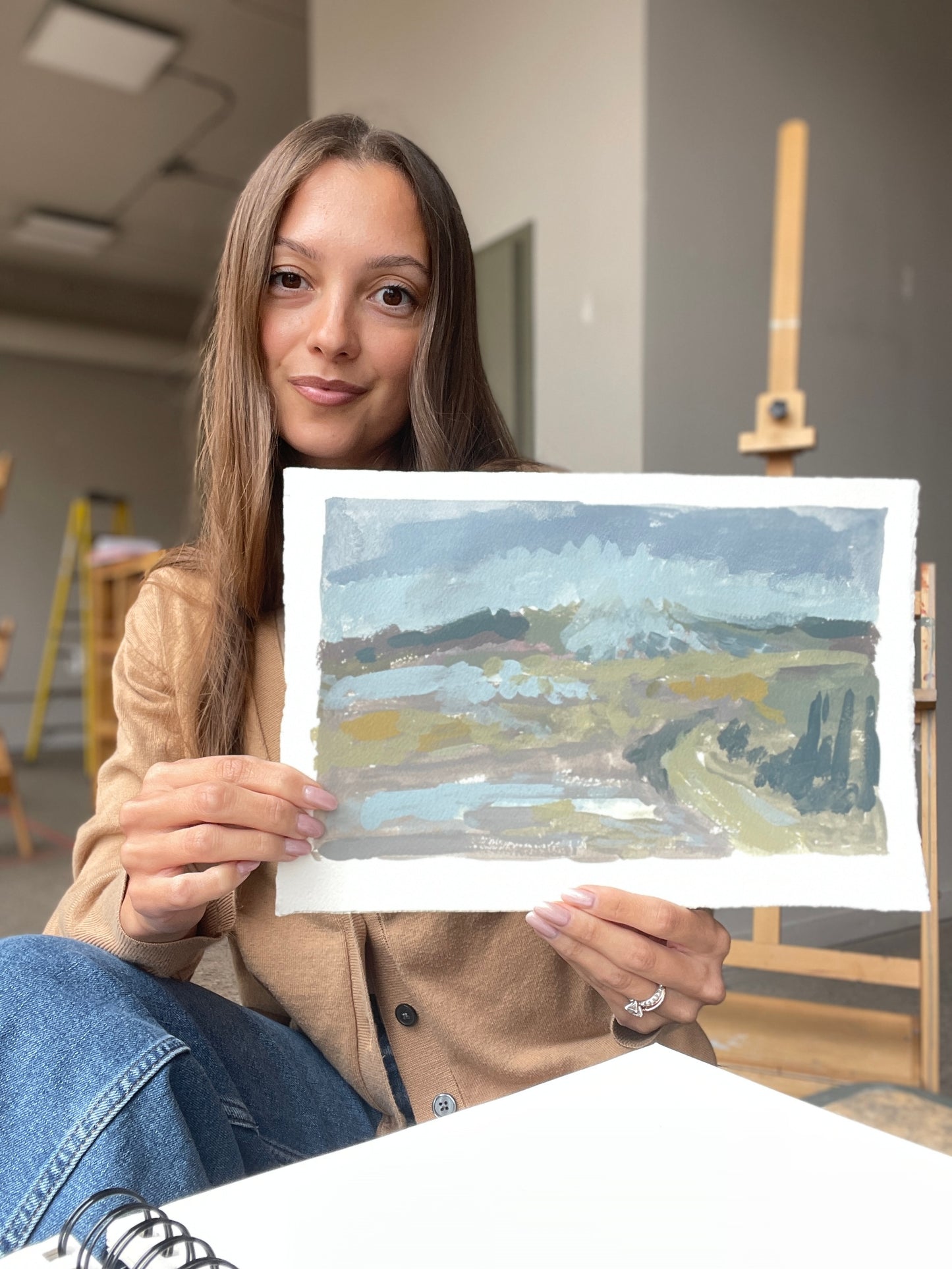 soft aesthetic wall art