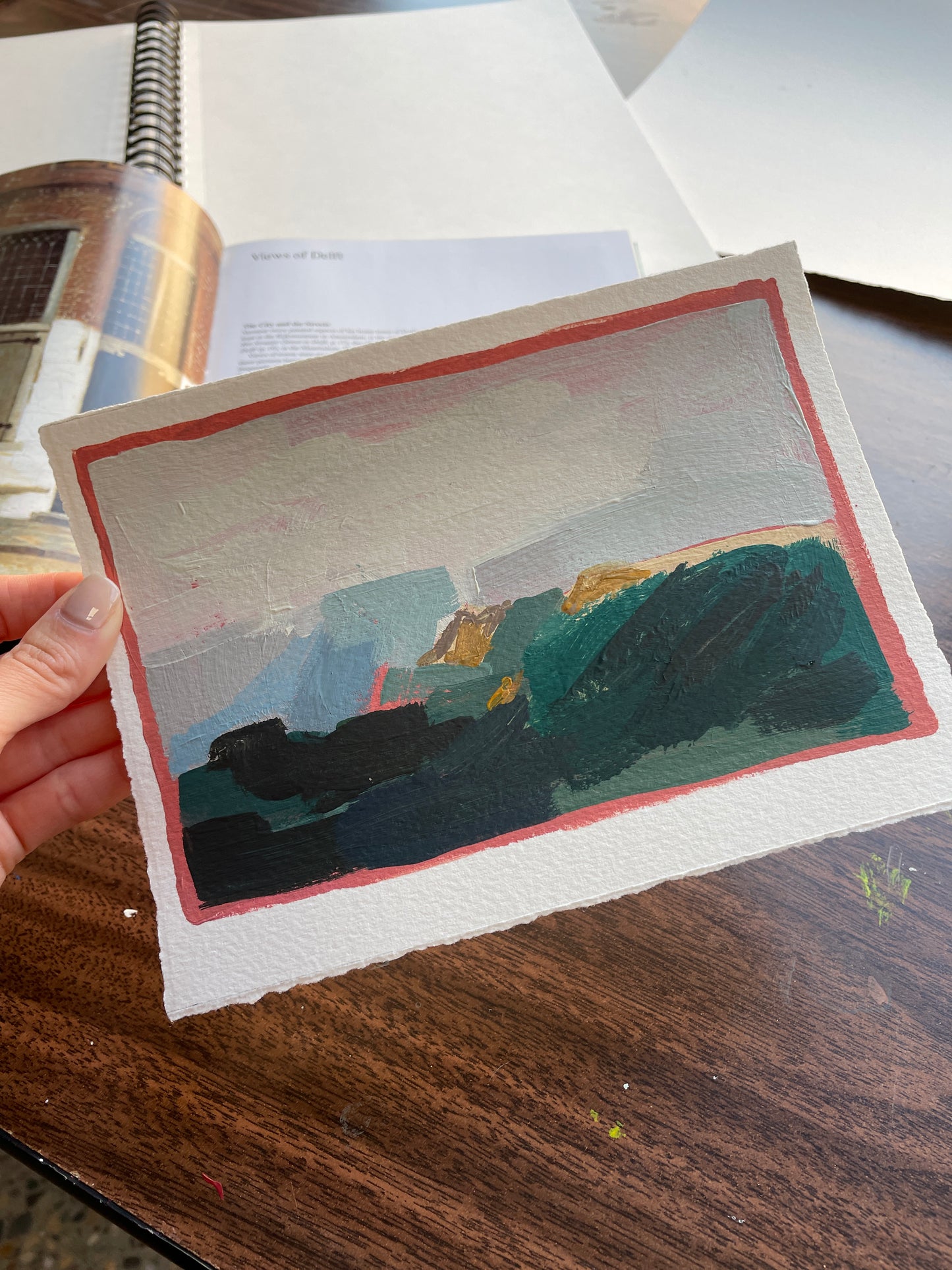 X SOLD "In a Sunset Light"