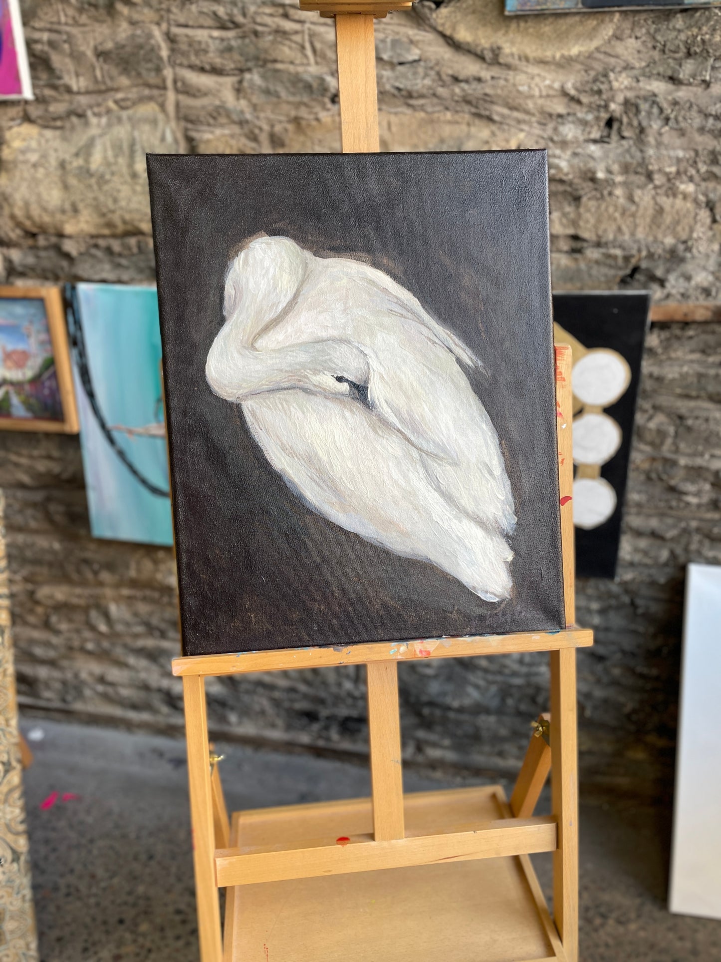 X SOLD "Baby Swan"