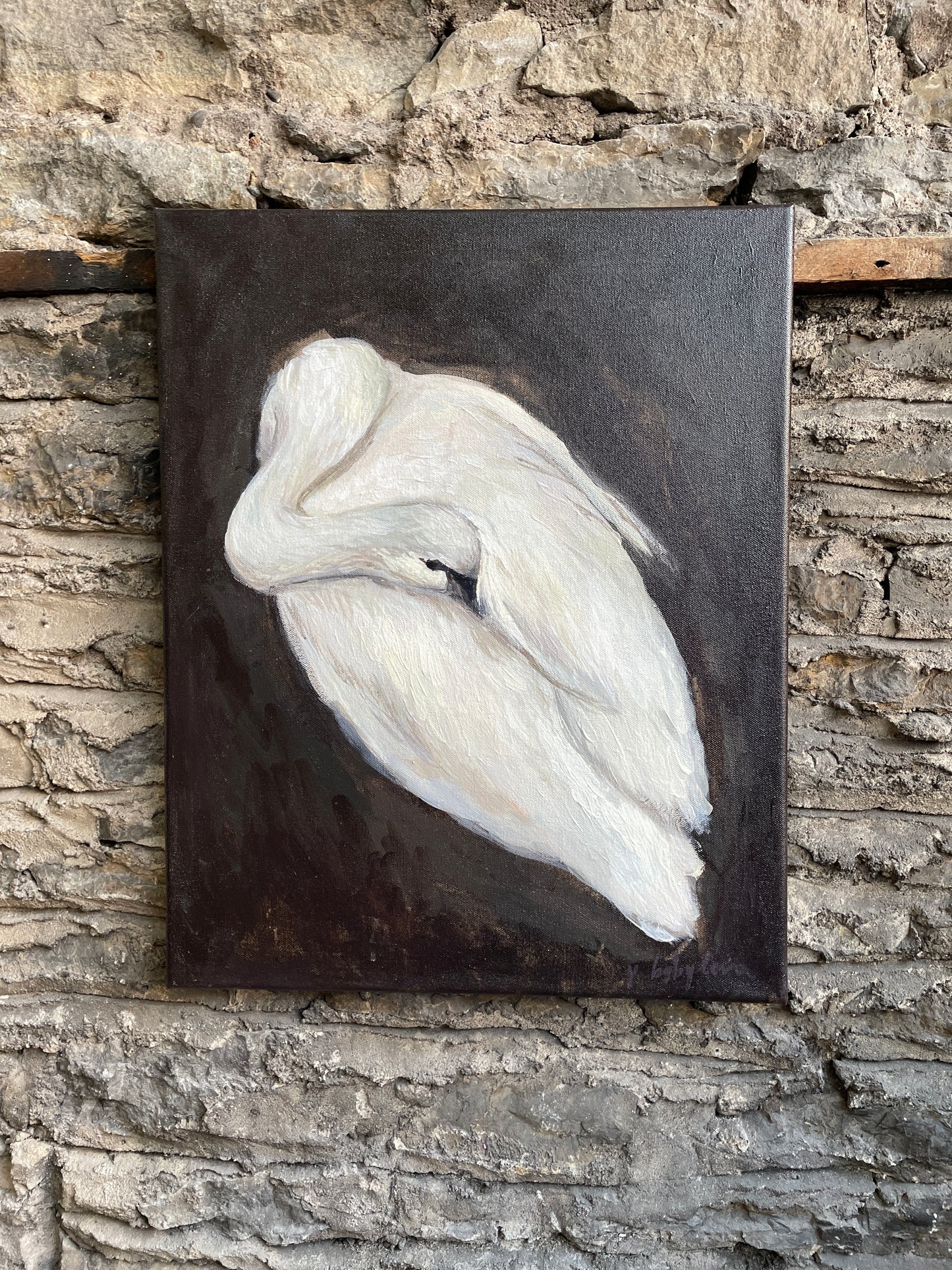 X SOLD "Baby Swan"